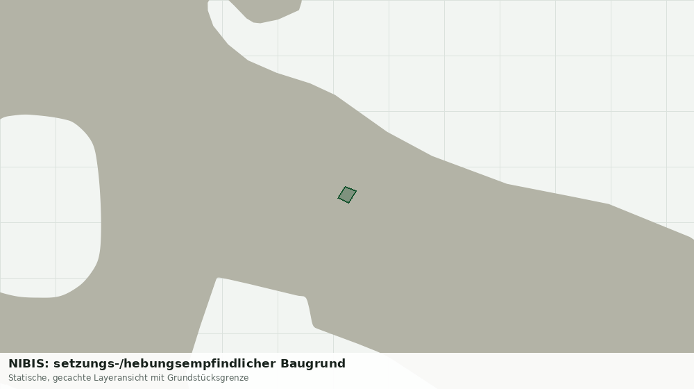 Statische Kartenansicht: NIBIS: setzungs-/hebungsempfindlicher Baugrund