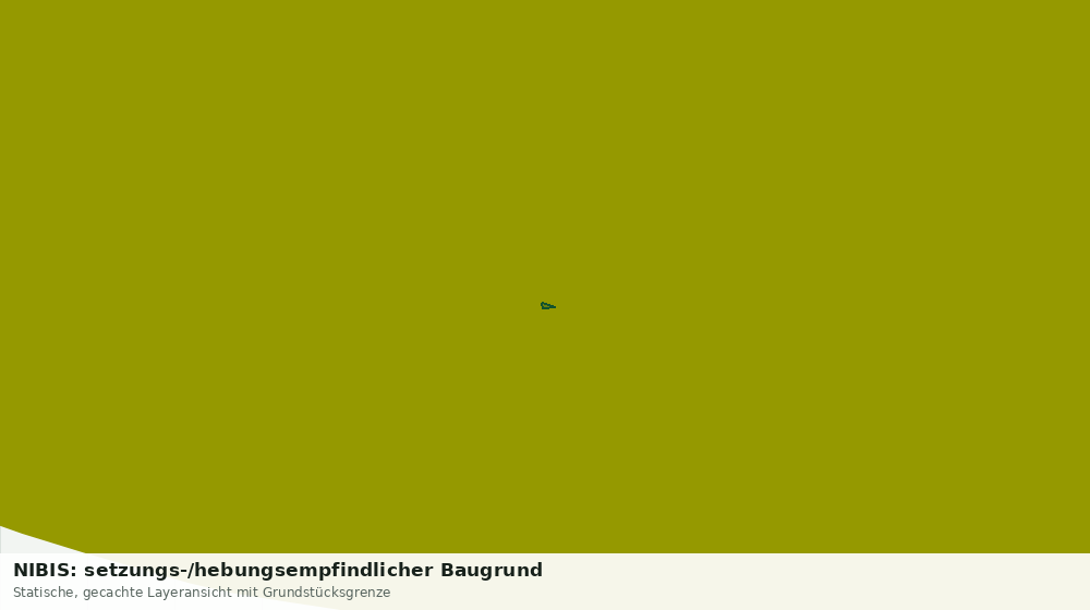 Statische Kartenansicht: NIBIS: setzungs-/hebungsempfindlicher Baugrund