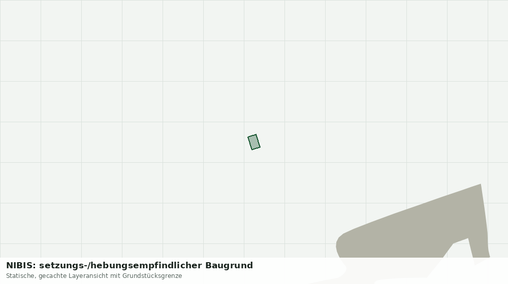 Statische Kartenansicht: NIBIS: setzungs-/hebungsempfindlicher Baugrund