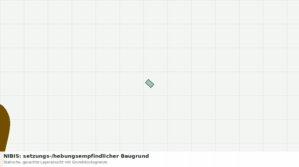 Statische Kartenansicht: NIBIS: setzungs-/hebungsempfindlicher Baugrund