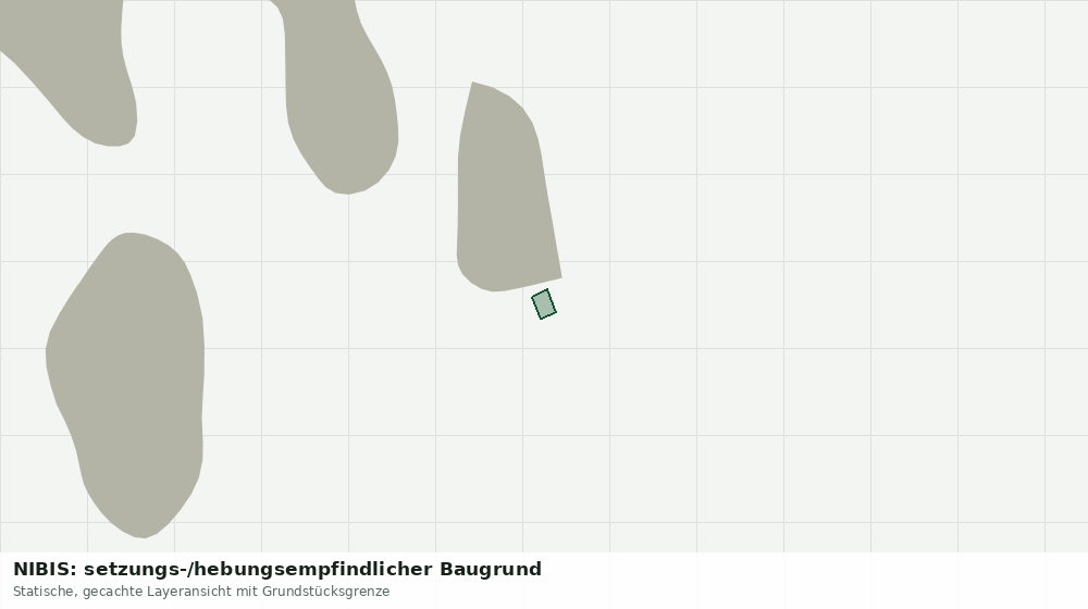 Statische Kartenansicht: NIBIS: setzungs-/hebungsempfindlicher Baugrund