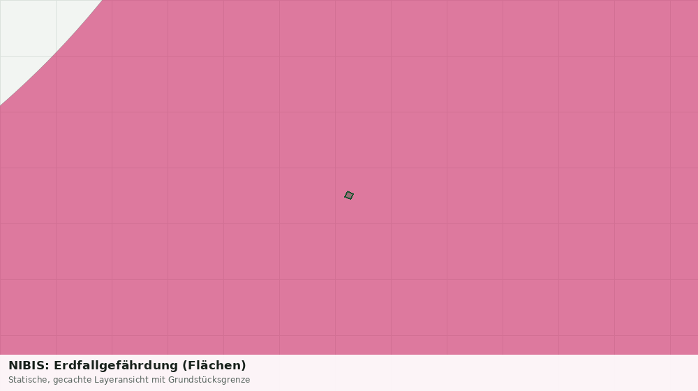 Statische Kartenansicht: NIBIS: Erdfallgefährdung (Flächen)