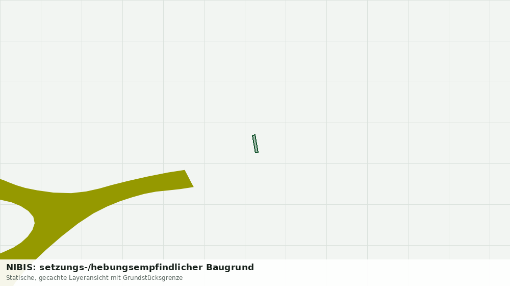 Statische Kartenansicht: NIBIS: setzungs-/hebungsempfindlicher Baugrund