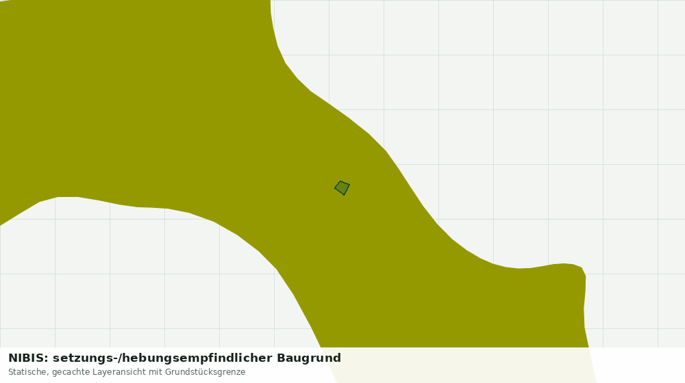 Statische Kartenansicht: NIBIS: setzungs-/hebungsempfindlicher Baugrund