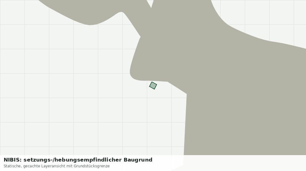 Statische Kartenansicht: NIBIS: setzungs-/hebungsempfindlicher Baugrund