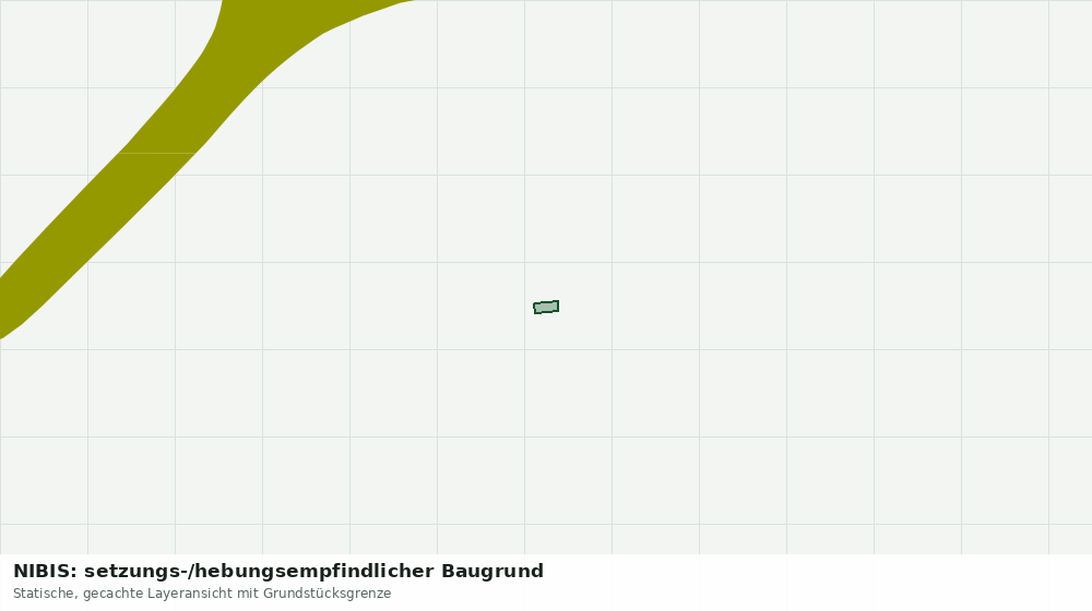 Statische Kartenansicht: NIBIS: setzungs-/hebungsempfindlicher Baugrund