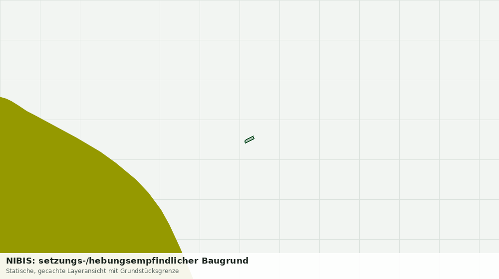 Statische Kartenansicht: NIBIS: setzungs-/hebungsempfindlicher Baugrund