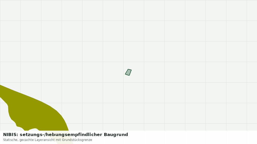 Statische Kartenansicht: NIBIS: setzungs-/hebungsempfindlicher Baugrund
