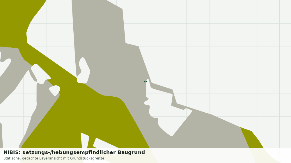 Statische Kartenansicht: NIBIS: setzungs-/hebungsempfindlicher Baugrund