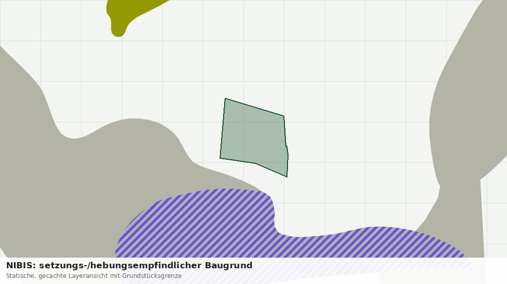 Statische Kartenansicht: NIBIS: setzungs-/hebungsempfindlicher Baugrund