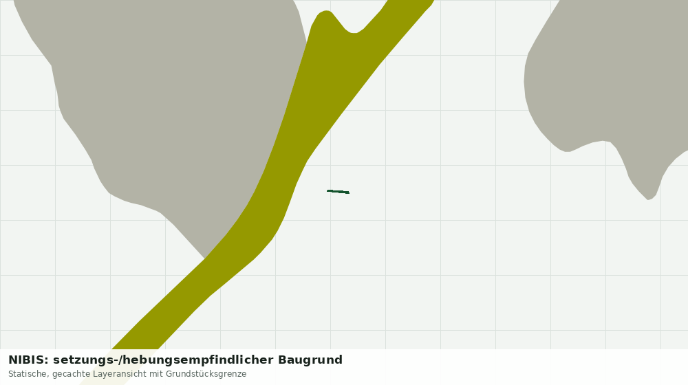 Statische Kartenansicht: NIBIS: setzungs-/hebungsempfindlicher Baugrund