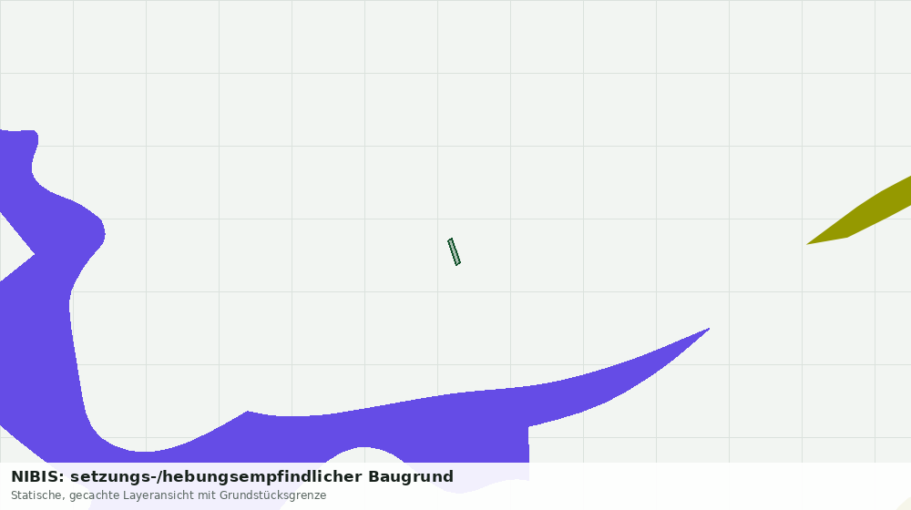 Statische Kartenansicht: NIBIS: setzungs-/hebungsempfindlicher Baugrund