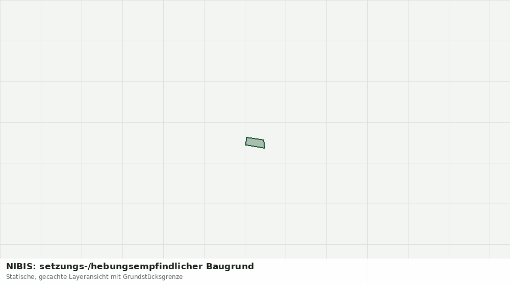Statische Kartenansicht: NIBIS: setzungs-/hebungsempfindlicher Baugrund