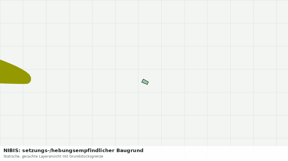 Statische Kartenansicht: NIBIS: setzungs-/hebungsempfindlicher Baugrund