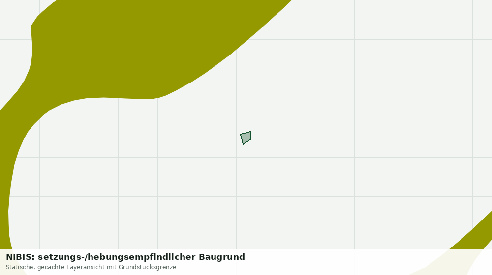 Statische Kartenansicht: NIBIS: setzungs-/hebungsempfindlicher Baugrund