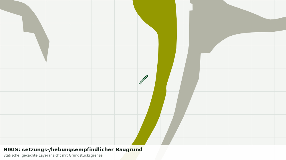 Statische Kartenansicht: NIBIS: setzungs-/hebungsempfindlicher Baugrund