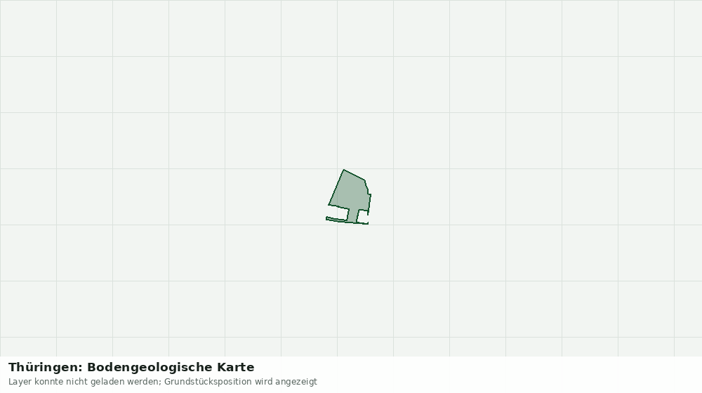 Statische Kartenansicht: Thüringen: Bodengeologische Karte