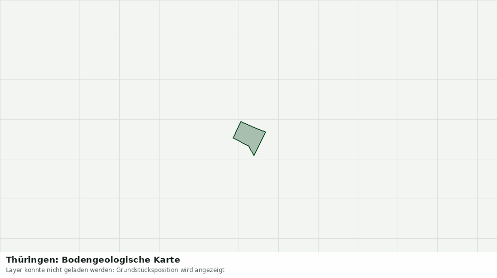 Statische Kartenansicht: Thüringen: Bodengeologische Karte