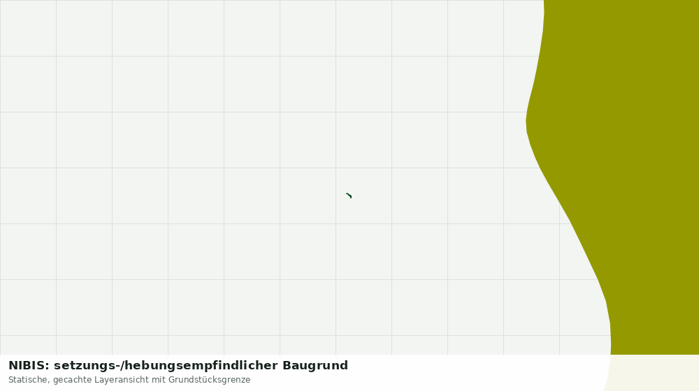 Statische Kartenansicht: NIBIS: setzungs-/hebungsempfindlicher Baugrund
