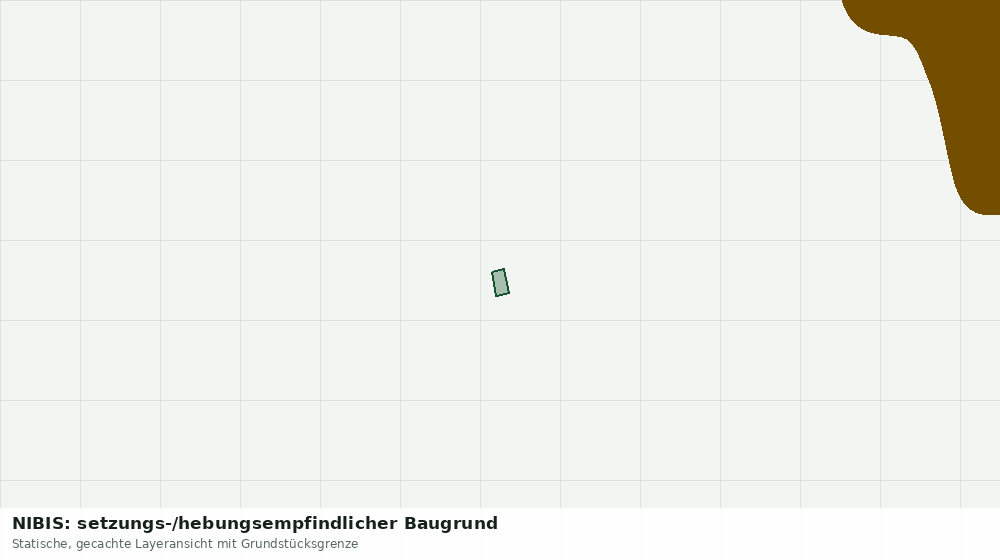 Statische Kartenansicht: NIBIS: setzungs-/hebungsempfindlicher Baugrund