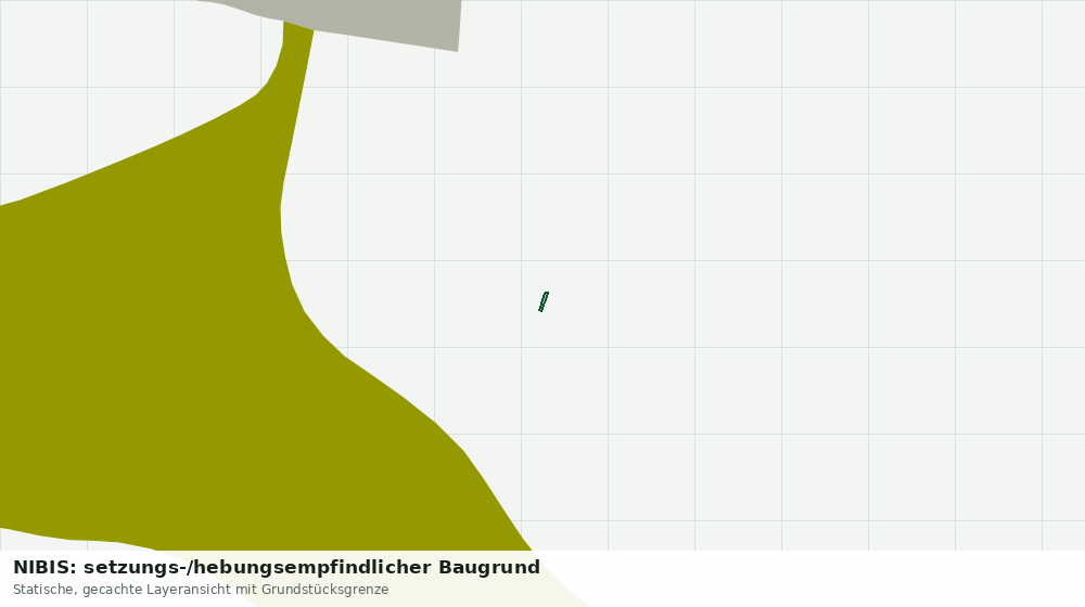 Statische Kartenansicht: NIBIS: setzungs-/hebungsempfindlicher Baugrund