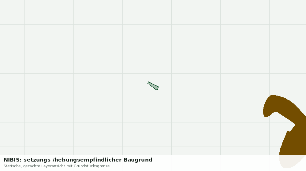 Statische Kartenansicht: NIBIS: setzungs-/hebungsempfindlicher Baugrund