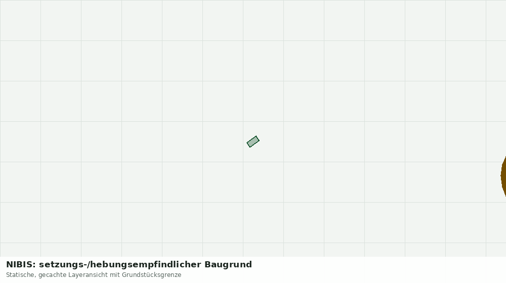Statische Kartenansicht: NIBIS: setzungs-/hebungsempfindlicher Baugrund