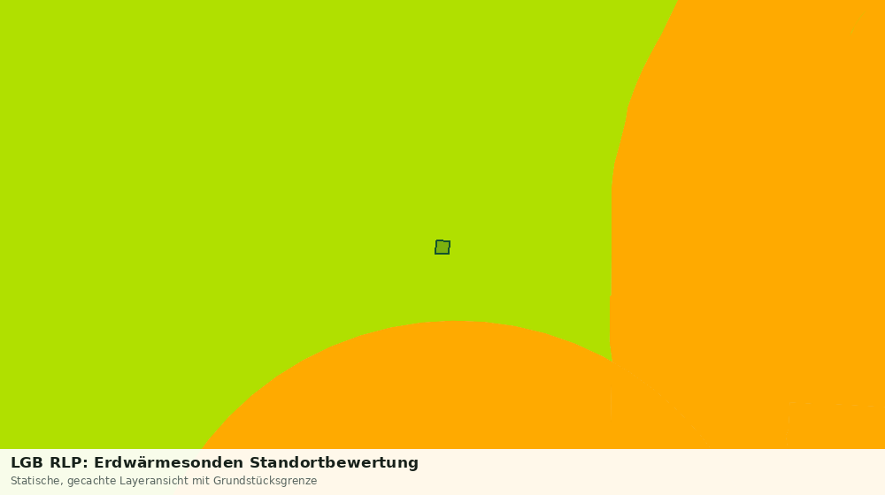 Statische Kartenansicht: LGB RLP: Erdwärmesonden Standortbewertung