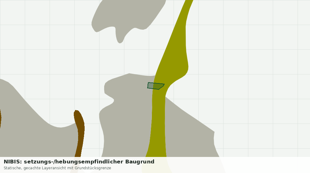 Statische Kartenansicht: NIBIS: setzungs-/hebungsempfindlicher Baugrund