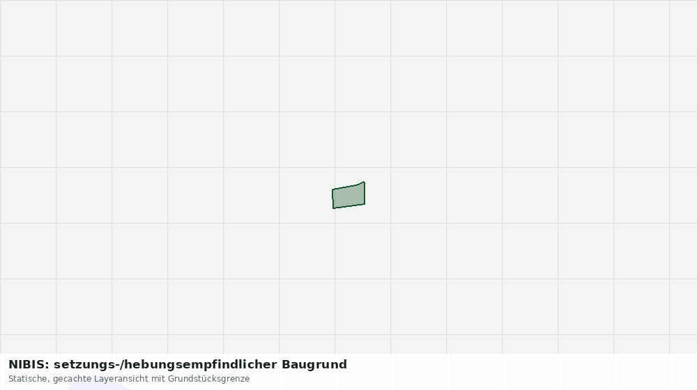Statische Kartenansicht: NIBIS: setzungs-/hebungsempfindlicher Baugrund