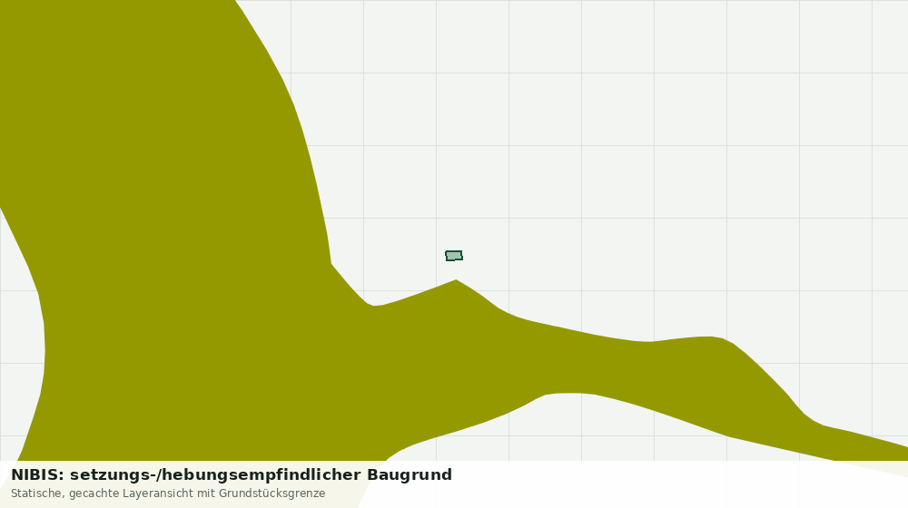 Statische Kartenansicht: NIBIS: setzungs-/hebungsempfindlicher Baugrund