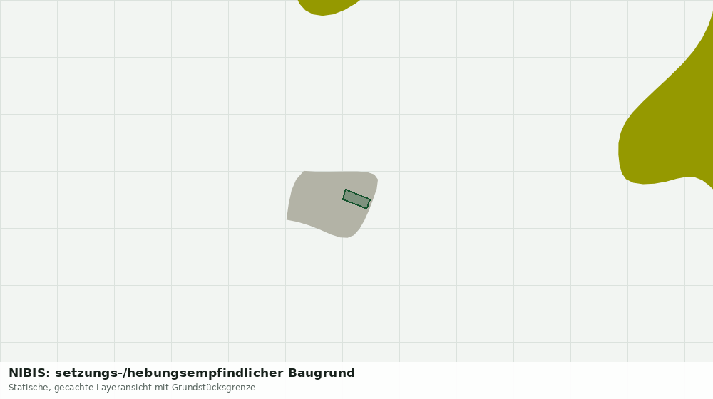 Statische Kartenansicht: NIBIS: setzungs-/hebungsempfindlicher Baugrund