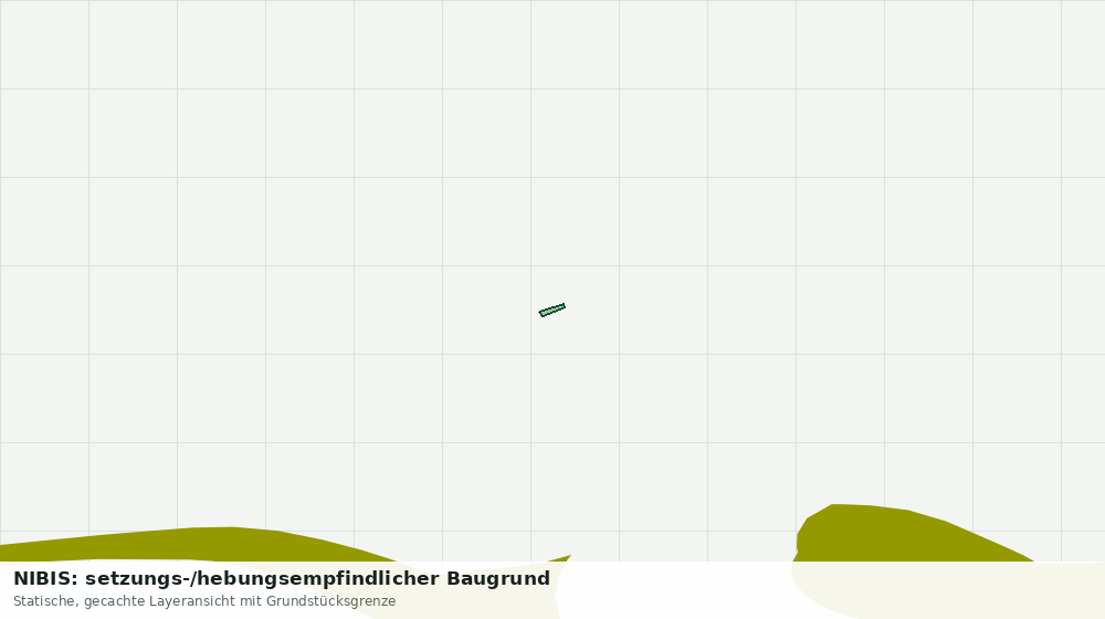 Statische Kartenansicht: NIBIS: setzungs-/hebungsempfindlicher Baugrund