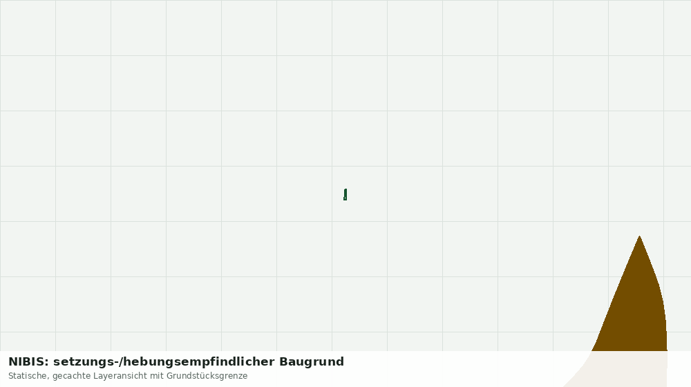 Statische Kartenansicht: NIBIS: setzungs-/hebungsempfindlicher Baugrund