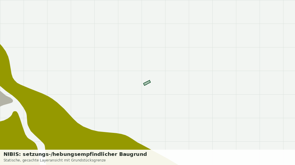 Statische Kartenansicht: NIBIS: setzungs-/hebungsempfindlicher Baugrund