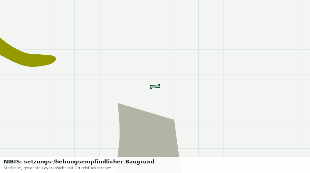 Statische Kartenansicht: NIBIS: setzungs-/hebungsempfindlicher Baugrund