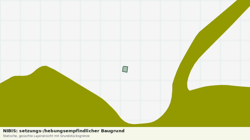 Statische Kartenansicht: NIBIS: setzungs-/hebungsempfindlicher Baugrund