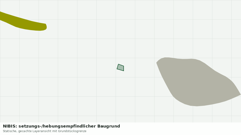 Statische Kartenansicht: NIBIS: setzungs-/hebungsempfindlicher Baugrund