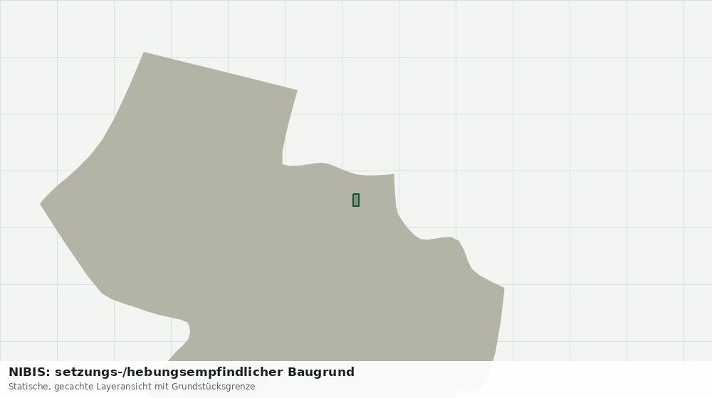 Statische Kartenansicht: NIBIS: setzungs-/hebungsempfindlicher Baugrund
