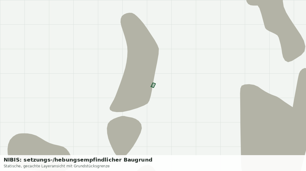 Statische Kartenansicht: NIBIS: setzungs-/hebungsempfindlicher Baugrund