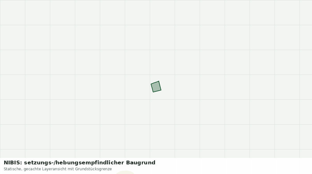 Statische Kartenansicht: NIBIS: setzungs-/hebungsempfindlicher Baugrund
