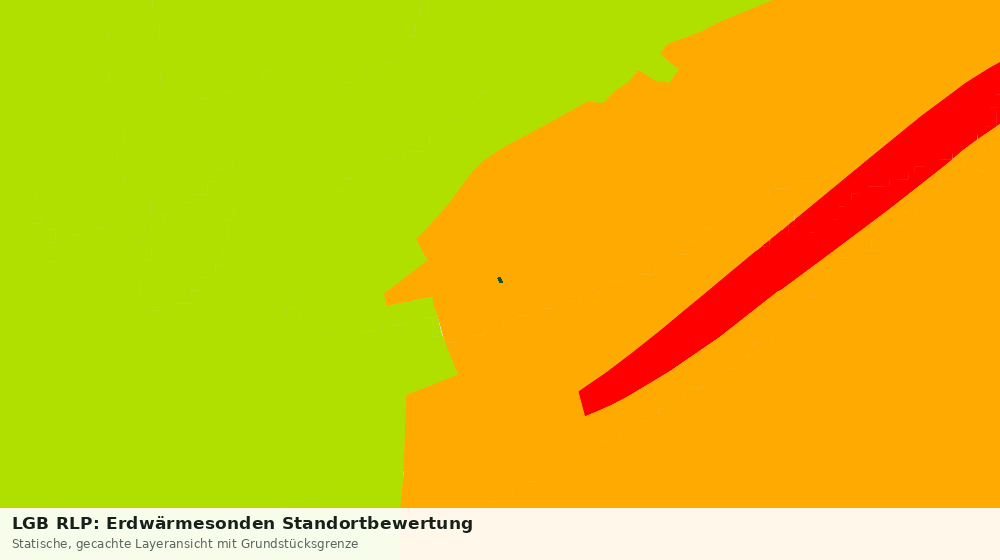 Statische Kartenansicht: LGB RLP: Erdwärmesonden Standortbewertung