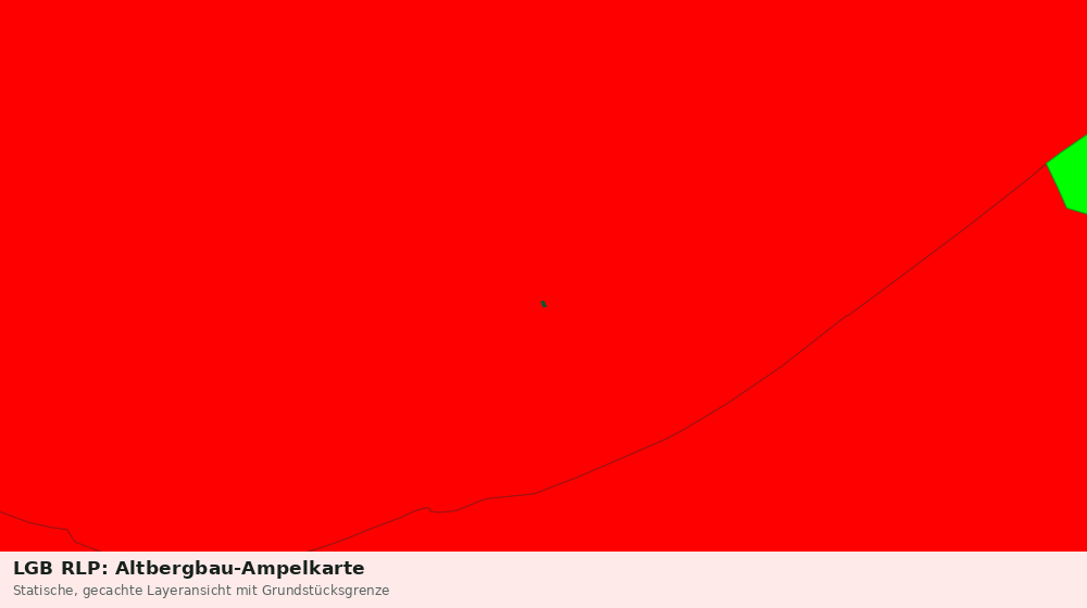Statische Kartenansicht: LGB RLP: Altbergbau-Ampelkarte