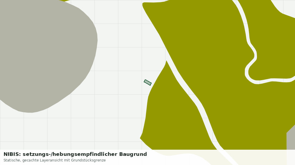 Statische Kartenansicht: NIBIS: setzungs-/hebungsempfindlicher Baugrund