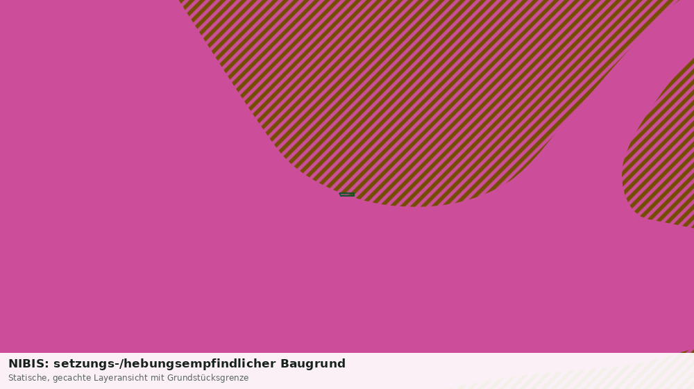 Statische Kartenansicht: NIBIS: setzungs-/hebungsempfindlicher Baugrund