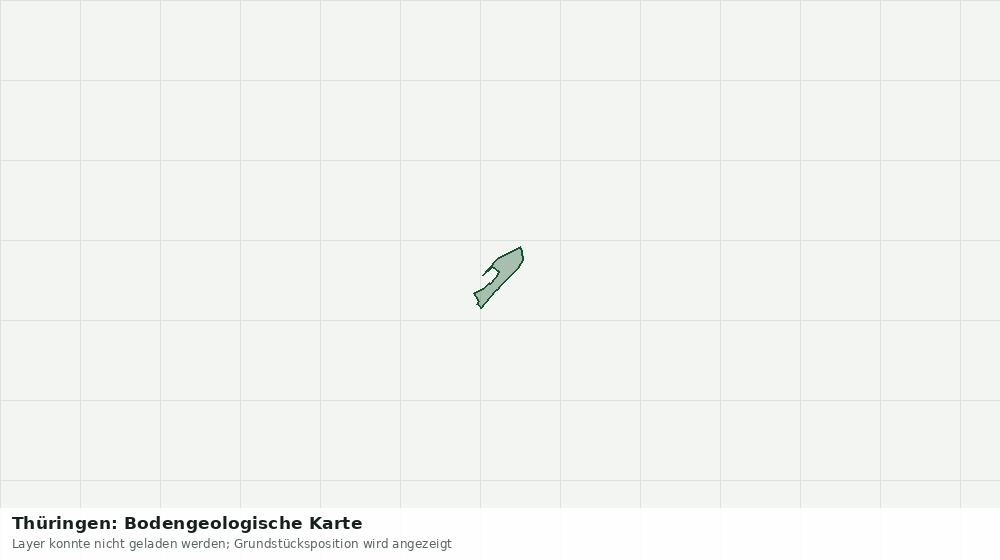 Statische Kartenansicht: Thüringen: Bodengeologische Karte