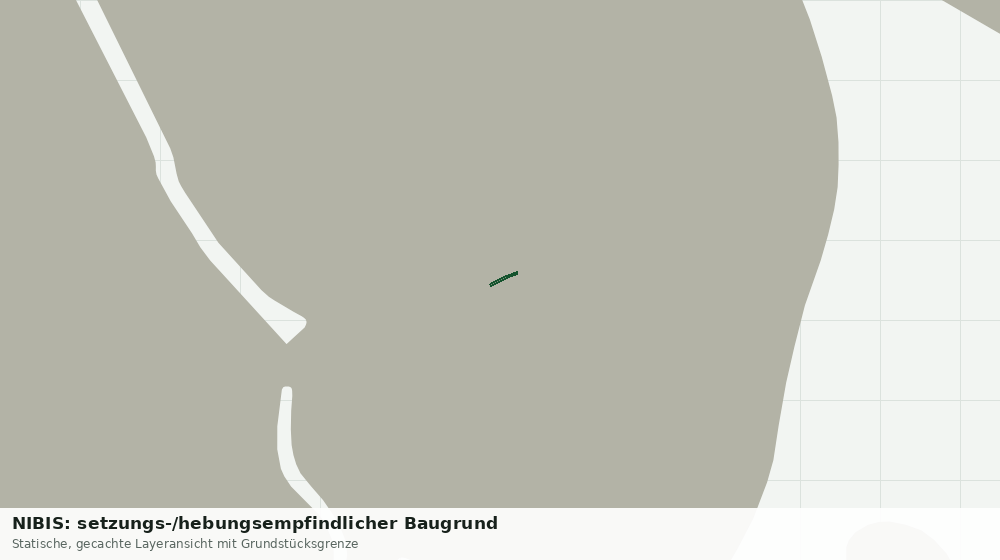 Statische Kartenansicht: NIBIS: setzungs-/hebungsempfindlicher Baugrund