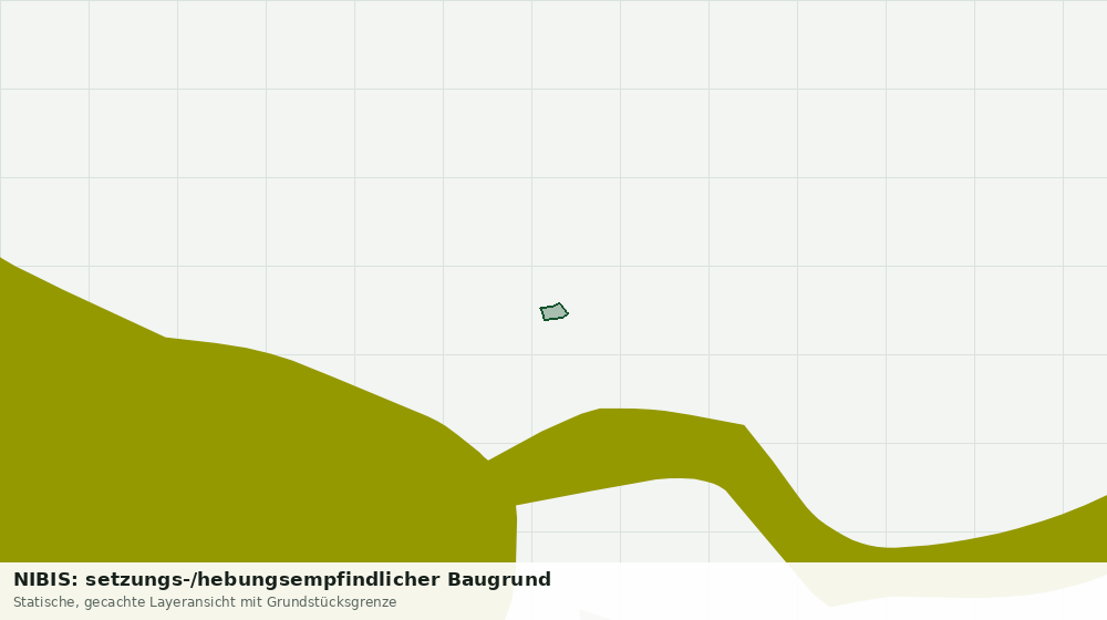 Statische Kartenansicht: NIBIS: setzungs-/hebungsempfindlicher Baugrund