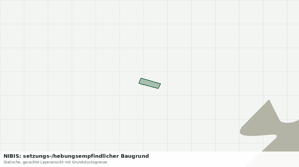 Statische Kartenansicht: NIBIS: setzungs-/hebungsempfindlicher Baugrund