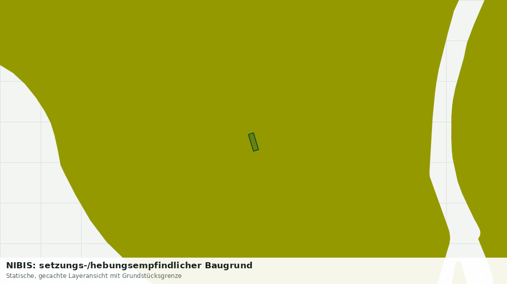 Statische Kartenansicht: NIBIS: setzungs-/hebungsempfindlicher Baugrund